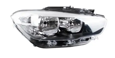 Phare optique avant droit à LED pour BMW Serie 1 F20-F21 2015-2019, H7+H7, corps noir, Neuf