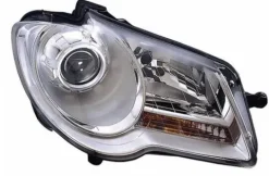 Phare Optique avant droit pour VOLKSWAGEN TOURAN I phase 2, 2006-2010, H7+H7, Neuf