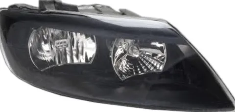 Phare Optique avant droit électrique pour AUDI Q7 I ph. 2 2009-2015, H7+H15, noir, Neuf