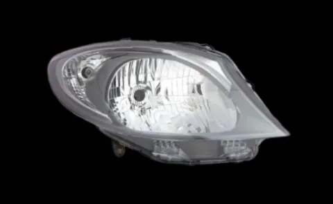 Phare optique avant droit H4-PY21W5W pour MERCEDES CITAN 2012-2020, avec prédisposition pour la régulation electrique, Neuf.
