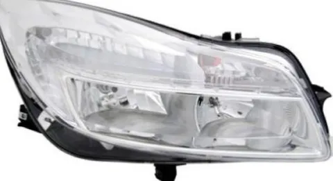 Phare optique avant droit électrique pour OPEL INSIGNIA I phase 1, 2009-2013, H7+H1, avec moteur, Neuf