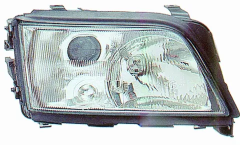 Phare Optique avant droit pour AUDI A6 I 1994-1997, H1+H1+H3, feu antibrouillard, Neuf