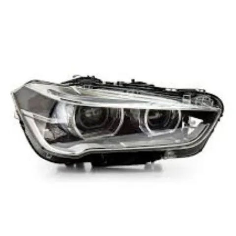 Phare Optique avant droit électrique pour BMW X1 F48 depuis 2015, H7, avec moteur, avec feu de jour, LED, Neuf