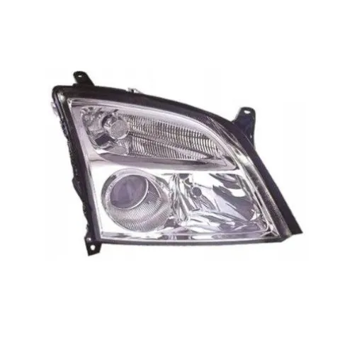 Phare Optique avant droit pour OPEL VECTRA 2002-2005, H7+H7, avec corps chromé, Neuf
