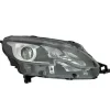 Phare optique avant droit à LED H7/H7 pour PEUGEOT 2008 Phase 2, 2016-2019, corps noir, neuf