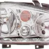 Phare Optique avant droit pour VOLKSWAGEN GOLF IV, 1998-2003, H7+ H1+H3, feu antibrouillard, Neuf