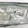 Phare Optique avant droit à LED pour FORD FOCUS III phase 2 2014-2018, H7+H1, corps chromé, Neuf