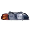 Phare optique avant droit pour BMW Serie 5 E39 1995-2000, HB4+HB3, orange, Neuf