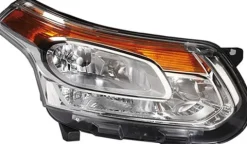 Phare Optique avant droit pour CITROËN C3 PICASSO phase 1, 2009-2012, H7+H1, Neuf