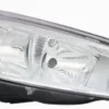 Phare Optique avant droit pour FORD FOCUS III phase 2 2014-2018, H7+H15, corps chromé, Neuf