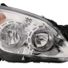 Phare Optique avant droit pour OPEL ASTRA H 2007-2009, H7+H1, Corps chromé, Neuf