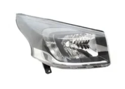 Phare optique avant droite pour OPEL VIVARO II 2014-2019, H4, avec moteur, feu de jour LED, Neuf