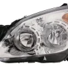 Phare Optique avant gauche pour OPEL ASTRA H 2007-2009, H7+H1, Corps chromé, Neuf