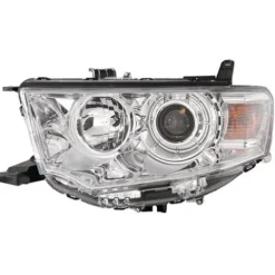 Phare optique avant gauche pour MITSUBISHI L200 IV phase 2, 2010-2014, H11+HB3, Neuf
