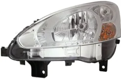 Phare Optique avant gauche pour PEUGEOT PARTNER II phase 2, 2012-2015, H4, électrique, Neuf