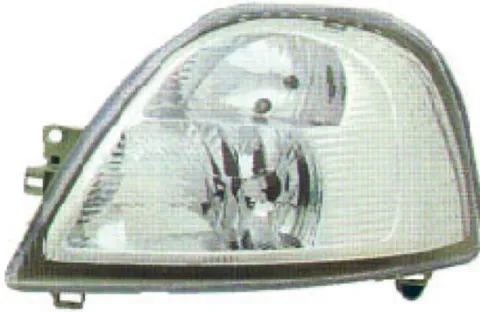 Phare Optique avant gauche pour RENAULT MASCOTT phase 2, 2004-2010, H7+H1, Neuf