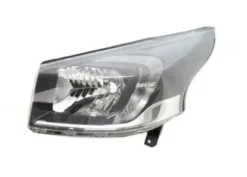 Phare optique avant gauche pour OPEL VIVARO II 2014-2019, H4, avec moteur, feu de jour LED, Neuf