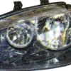 Phare Optique avant gauche pour SEAT IBIZA III phase 1, 2002-2006, H7+H3, électrique, Neuf