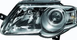 Phare Optique avant gauche pour VOLKSWAGEN PASSAT B6 2005-2010, H7+H7, vers. Hella, Neuf