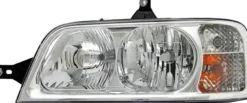 Phare Optique avant gauche pour PEUGEOT BOXER I phase 2, 2002-2006, H7+H1, électrique, Neuf