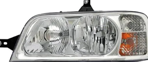 Phare Optique avant gauche pour PEUGEOT BOXER I phase 2, 2002-2006, H7+H1, électrique, Neuf