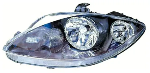 Phare Optique avant gauche pour SEAT LEON II ph. 1 2005-2009, H7+H1, Neuf
