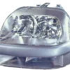 Phare Optique avant gauche pour FIAT DOBLO I phase 1, 2001-2005, H7+H1+H1, Neuf