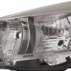 Phare Optique avant gauche pour TOYOTA YARIS III phase 1, 2011-2014, H4, fond noir, Neuf