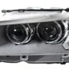 Phare Optique avant gauche pour BMW X3 F25 2010-2015, bi-xenon, avec moteur, noir, à LED, Neuf