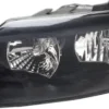 Phare Optique avant gauche électrique pour AUDI Q7 I ph. 2 2009-2015, H7+H15, noir, Neuf