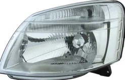 Phare Optique avant gauche pour PEUGEOT PARTNER I phase 2, 2002-2008, H4, Neuf