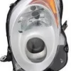 Phare Optique avant gauche pour ALFA ROMEO MITO H7 + H7 fond chrome Neuf 2008-2016