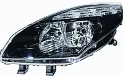 Phare Optique avant gauche pour RENAULT SCENIC III phase 1, 2009-2011, H7+H7, Neuf