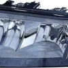 Phare Optique avant gauche pour SKODA FABIA I ph. 1 2000-2004, H7+H3, Corps noir, Mod. Junior, Neuf
