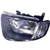 Phare optique avant gauche pour MITSUBISHI L200 IV phase 1, 2006-2010, H4, Mod. SIMPLE CABINE, feu clignotant incolore, Neuf
