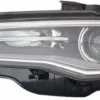 Phare Optique avant gauche pour AUDI A3 III ph.1 (3 portes) 2012-2016, avec moteur, à LED, XENON, gris, Neuf