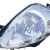 Phare Optique avant gauche pour FIAT GRANDE PUNTO, 2005-2008, H4, chromé, Neuf