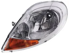Phare Optique avant gauche pour RENAULT TRAFIC II phase 2, 2006-2014 H4, feu clignotant orange