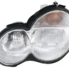 Phare Optique avant gauche pour MERCEDES (W203) CLASSE C COUPE' 2002-2004, H7+H7, Neuf