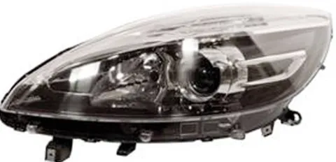 Phare Optique avant gauche pour RENAULT SCENIC/X-MOD 2012-2013, H7+H7, Neuf