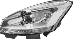 Phare Optique avant gauche pour CITROËN C4 GRAND PICASSO I, 2010-2013, H7+H1, Neuf
