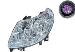 Phare Optique avant gauche pour CITROËN JUMPER II phase 1, 2011-2014, H7+H1, Neuf