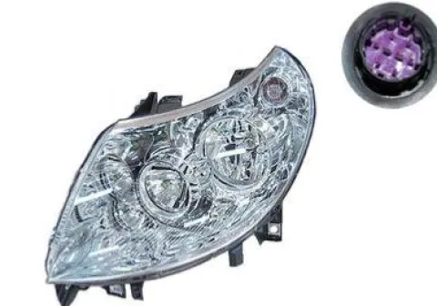 Phare Optique avant gauche pour FIAT DUCATO III phase 1, 2011-2014, H7+H1, Neuf
