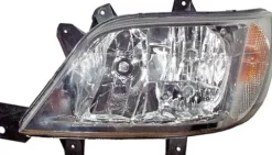 Phare Optique avant gauche pour MERCEDES SPRINTER I (W901-W905), 2002-2006 H7+H7+H3, électrique