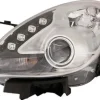 Phare Optique avant gauche à LED pour ALFA ROMEO GIULIETTA de 2010 à 2016, H7+H1, fond chromé, Neuf