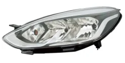 Phare Optique avant gauche pour FORD FIESTA VII ph.1 2017-2021, H7+H15+PY21W, avec moteur, Neuf