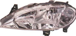 Phare optique avant gauche pour RENAULT MEGANE I phase 2, 1999-2002, H7+H1, Neuf