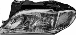 Phare Optique avant gauche pour CITROËN XSARA ph. 1 1997-2000, H4, Neuf