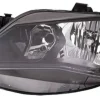 Phare Optique avant gauche pour SEAT IBIZA IV FR depuis 2013, H7+H7, fond noir, Neuf