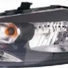 Phare Optique avant gauche pour VOLKSWAGEN POLO V ph.1, 2009-2014 H4, modèle Trendline, (type Valéo)